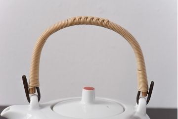 アンティーク雑貨　昭和期　日本陶器・ノリタケ(則武)　モダンなデザインの急須・湯飲み4客セット