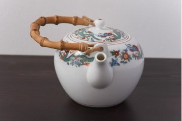 オールドノリタケ　日本陶器・則武　上品さが漂う急須・湯呑4客セット