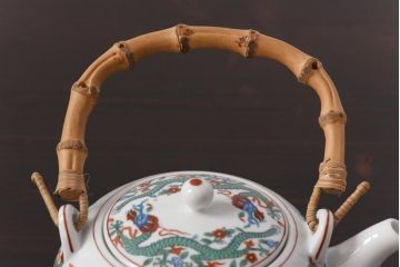 オールドノリタケ　日本陶器・則武　上品さが漂う急須・湯呑4客セット