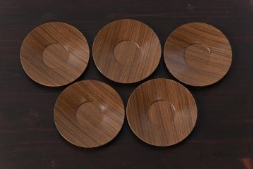 アンティーク雑貨　昭和期　日本陶器・ノリタケ(則武)　クラシカルなデザインの茶器5客セット