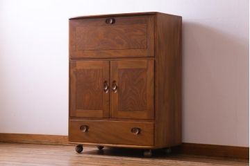 アンティーク家具　イギリスアンティーク　ERCOL(アーコール)　ドリンクキャビネット(サービングキャビネット、サイドボード)