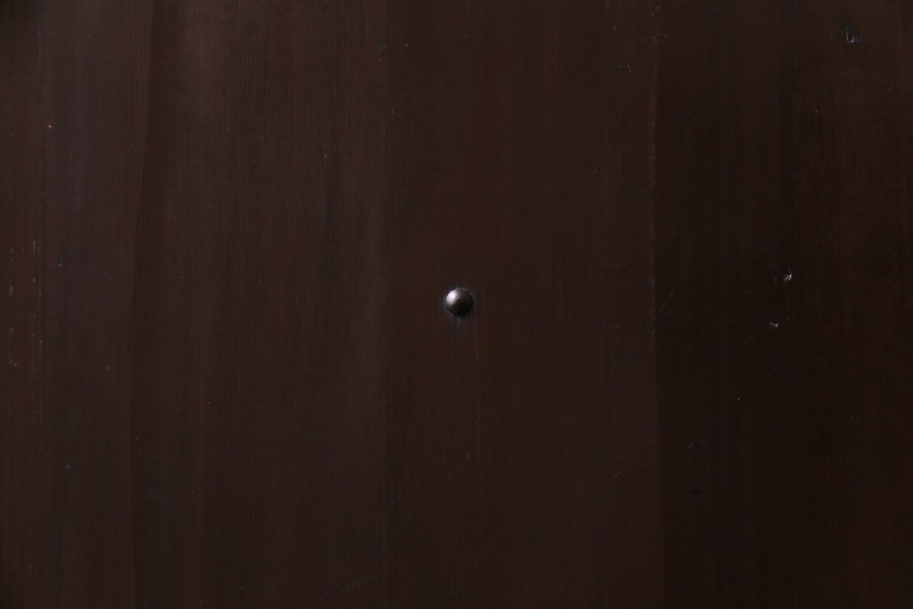 和製アンティーク　ヒノキ材　洗練された和モダンの空間におすすめの平格子戸2枚セット　(R-031280)