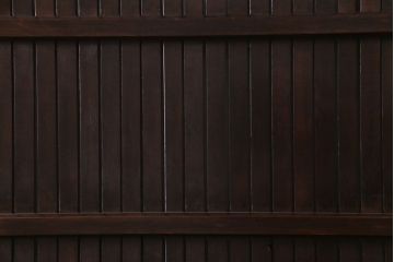 和製アンティーク　ヒノキ材　洗練された和モダンの空間におすすめの平格子戸2枚セット　(R-031280)