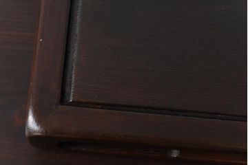 アンティーク雑貨　和製アンティーク　唐木材　シンプルで上品な花台(飾り台、盆栽卓)