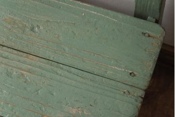 ペイント家具　シャビーな風合いが魅力のキッズチェア(椅子)(1)