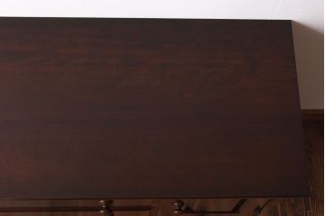 リメイク　北海道民芸家具　落ち着いた木の質感が感じられるサイドボード(リビングボード、チェスト、引き出し)