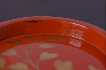 金彩の桐紋が存在感を放つ蓋付き木製椀(漆器、和食器)5客セット