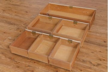 ペイント家具　ガラス取っ手がおしゃれなフレンチナチュラルのチェスト(引き出し)