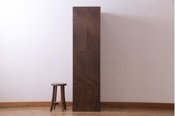 中古　岩谷堂箪笥　特注品　激レア　ローデスクとしても使える縦型収納棚(戸棚、キャビネット)