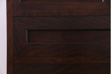 中古　松本民芸家具　リメイク　深みのある色合いがシックなチェスト(ローチェスト、リビングボード、引き出し)