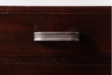 レトロ家具　昭和レトロ　古い木の風合いが味わい深い小引き出し(引き出し)