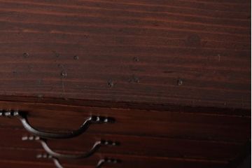 アンティーク家具　和製アンティーク　シンプルで味わいのある小引き出し(卓上収納)