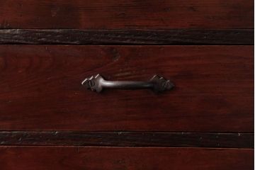 アンティーク家具　和製アンティーク　シンプルで味わいのある小引き出し(卓上収納)