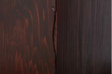 アンティーク家具　和製アンティーク　シンプルで味わいのある小引き出し(卓上収納)