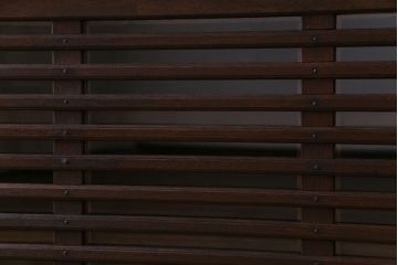 ラフジュ工房オリジナル　天板ナラ材　古い建具を利用した味わいのあるローボード(収納棚、戸棚)