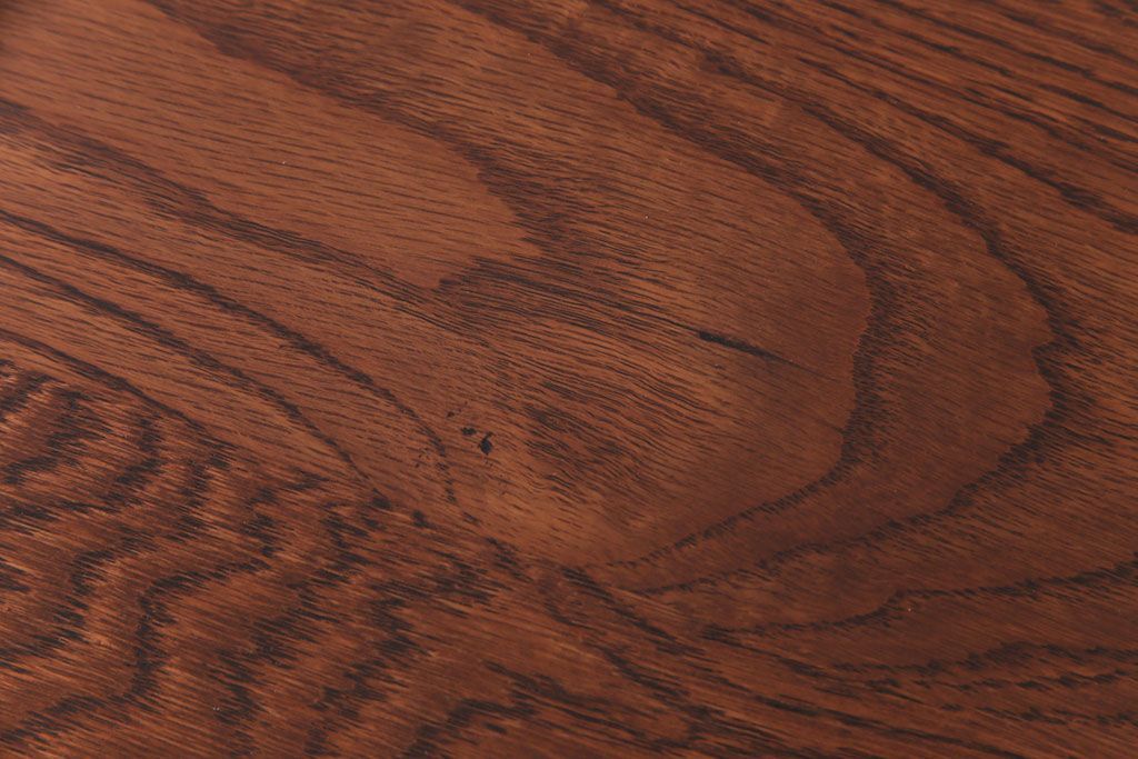 ラフジュ工房オリジナル　鉄脚　ホワイトオーク材製折りたたみテーブル(作業台、ワークデスク、在宅ワーク、在宅用)