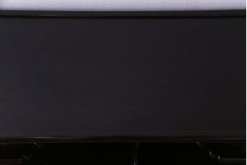 アンティーク家具　和製アンティーク　上手物!　深みのある漆塗りが美しい唐木指物の飾り棚(茶棚、戸棚)