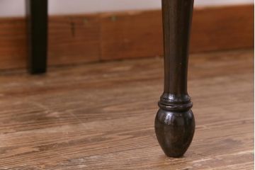 アンティーク家具　大正ロマン　ナラ材　エレガントな佇まいのアンティークチェア(ダイニングチェア、椅子)