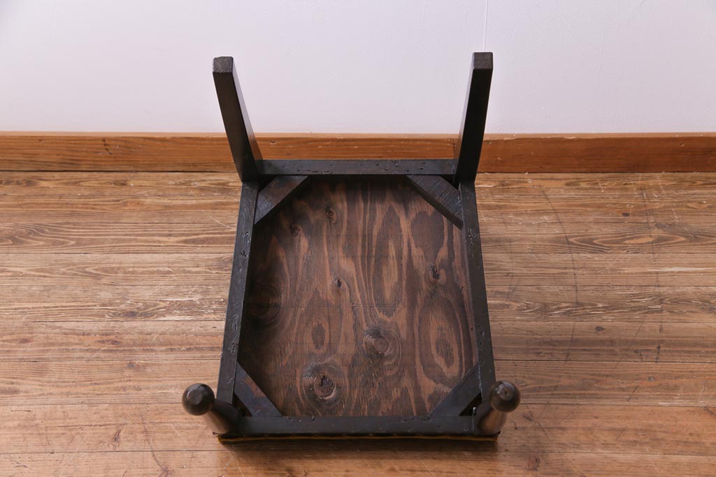 アンティーク家具　大正ロマン　ナラ材　エレガントな佇まいのアンティークチェア(ダイニングチェア、椅子)