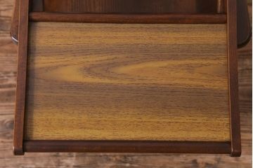 ヴィンテージ家具　ビンテージ　柏木工　品のある佇まいが魅力の作業台付きチャイルドチェア(子供椅子)