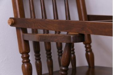 ヴィンテージ家具　ビンテージ　柏木工　品のある佇まいが魅力の作業台付きチャイルドチェア(子供椅子)