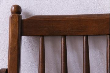 ヴィンテージ家具　ビンテージ　柏木工　品のある佇まいが魅力の作業台付きチャイルドチェア(子供椅子)
