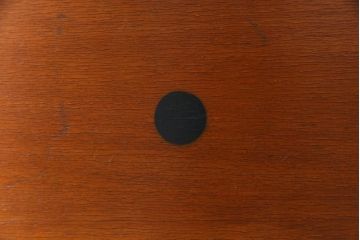 ヴィンテージ家具　ヨーロッパビンテージ　レトロな佇まいのスクールチェア(キッズチェア、鉄脚チェア、椅子)2脚セット(3)