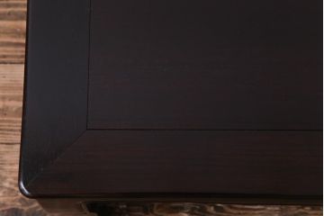 アンティーク家具　和製アンティーク　紫檀材　漆塗りが上品な雰囲気を醸し出す座卓(ローテーブル)