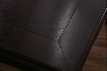 アンティーク家具　和製アンティーク　紫檀材　漆塗りが上品な雰囲気を醸し出す座卓(ローテーブル)