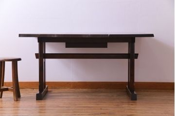 中古　北海道民芸家具　特注品　上質な団らんを演出してくれる囲炉裏ダイニングテーブル