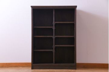 ラフジュ工房オリジナル　書院戸をリメイクした上品な戸棚(組子、収納棚、サイドボード)