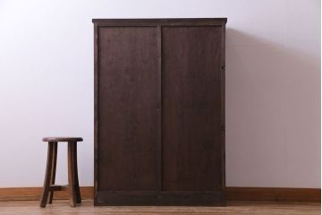 ラフジュ工房オリジナル　書院戸をリメイクした上品な戸棚(組子、収納棚、サイドボード)