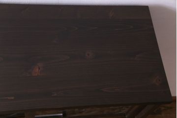 ラフジュ工房オリジナル　当時物色ガラス入り!　大正ロマンな建具を使った戸棚(収納棚、本箱)