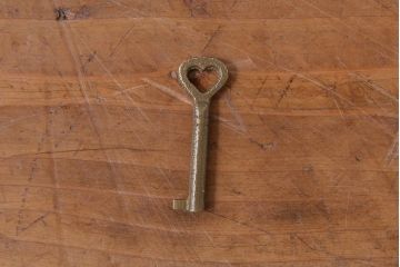 アンティーク雑貨　フランスアンティーク　メープル材　鳥眼杢　象嵌細工がおしゃれなステーショナリーボックス(文箱、道具箱)