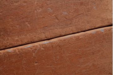 アンティーク雑貨　昭和レトロ　大きな積み木セット【三角形・大/2ヶ組】(ディスプレイ雑貨、飾り台)(1)