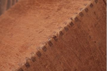 アンティーク雑貨　昭和レトロ　大きな積み木セット【三角形・大/2ヶ組】(ディスプレイ雑貨、飾り台)(1)