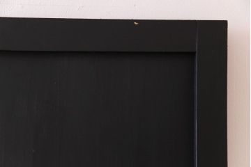 ペイント建具　幅広サイズ　ブラックカラーが存在感を放つ板戸4枚セット(引き戸、建具)