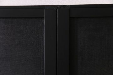 ペイント建具　幅広サイズ　ブラックカラーが存在感を放つ板戸4枚セット(引き戸、建具)