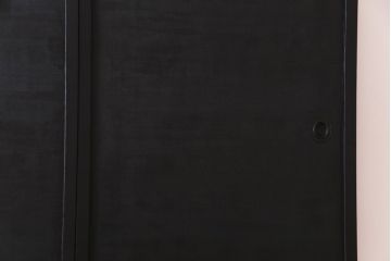 ペイント建具　幅広サイズ　ブラックカラーが存在感を放つ板戸4枚セット(引き戸、建具)