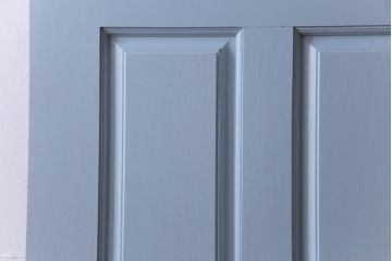 ペイント建具　フレンチレトロなカラーがおしゃれなドア(扉、建具)