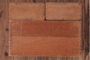 アンティーク雑貨　昭和レトロ　大きな積み木セット【マルチ/6ヶ組】(ディスプレイ雑貨、飾り台)