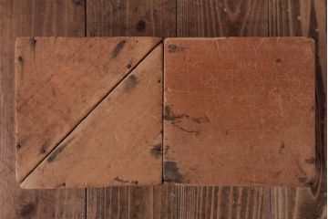 アンティーク雑貨　昭和レトロ　大きな積み木セット【マルチ/6ヶ組】(ディスプレイ雑貨、飾り台)