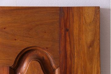 昭和レトロ　花梨材　味わい深い木肌のビンテージドア(扉、建具、カリン材)(1)