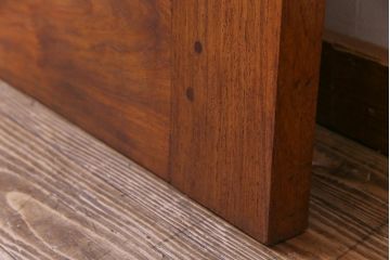 昭和レトロ　花梨材　味わい深い木肌のビンテージドア(扉、建具、カリン材)(2)