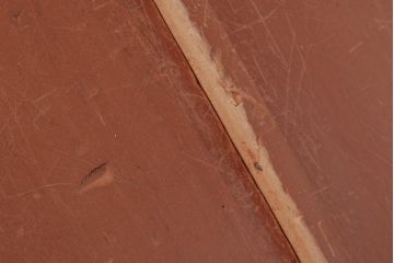 アンティーク雑貨　昭和レトロ　大きな積み木セット【三角形・大/2ヶ組】(ディスプレイ雑貨、飾り台)(2)