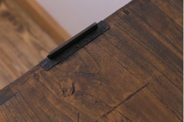 アンティーク家具　和製アンティーク　リメイク　桐材　シンプルな作りが味わい深いサイドチェスト(サイドボード、引き出し、桐箪笥、桐たんす)(1)