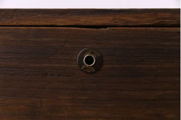 アンティーク家具　和製アンティーク　リメイク　桐材　シンプルな作りが味わい深いサイドチェスト(サイドボード、引き出し、桐箪笥、桐たんす)(1)