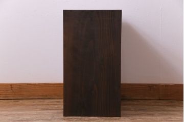 アンティーク家具　和製アンティーク　渋いヒノキの風合いが趣きある小引き出し(チェスト、収納)