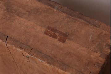 アンティーク雑貨　昭和レトロ　大きな積み木セット【うすい長方形・大/4ヶ組】(飾り台、花台、ディスプレイ雑貨)