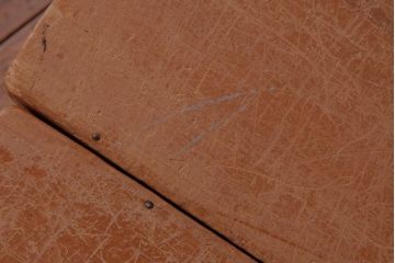 アンティーク雑貨　昭和レトロ　大きな積み木セット【うすい長方形・大/4ヶ組】(飾り台、花台、ディスプレイ雑貨)